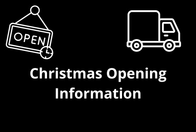 Christmas Delivery & Opening Times
