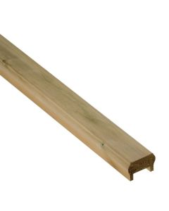 Universal Decking Handrail/Baserail Including Fillet (2.4 m)
