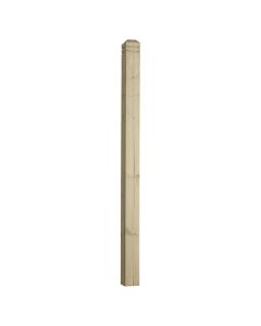 Chamfered & Beaded Deck Newel Post (82 x 82 x 1250 mm)