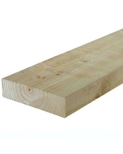 Certified Regularised Green Treated C16 Timber - 45 x 170mm