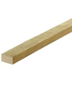 Certified Softwood Sawn Green Treated Timber - 25 x 38mm