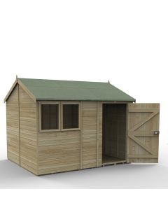 Timberdale Reverse Apex Shed - 10 x 8 ft