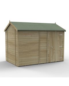 Timberdale Reverse Apex Shed No Window - 10 x 6 ft