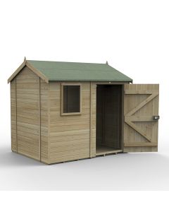 Timberdale Reverse Apex Shed - 8 x 6 ft