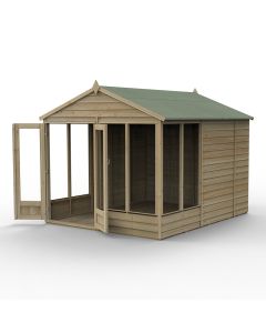 4LIFE Apex Summerhouse 8x10 - Double Door - 6 Window