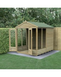 4LIFE Apex Summerhouse 6x8 - Double Door - 5 Window