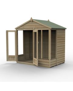 4LIFE Apex Summerhouse 7x5 - Double Door - 4 Window