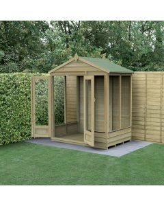 4LIFE Apex Summerhouse 6x4 - Double Door - 5 Window