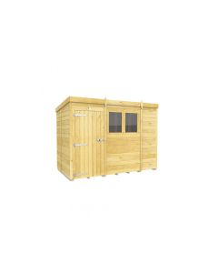 Pent Shed, Tanalised - 9 x 5 ft