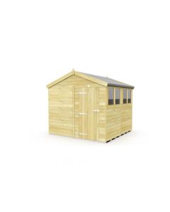 Apex Shed, Tanalised - 8 x 8 ft