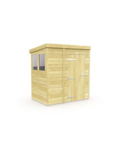 Pent Shed, Tanalised - 7 x 4 ft
