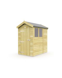 Apex Shed, Tanalised - 4 x 7 ft