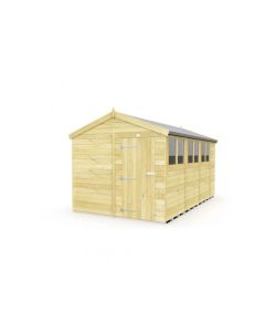 Apex Shed, Tanalised - 8 x 14 ft