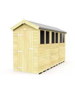 Apex Shed, Tanalised - 4 x 12 ft