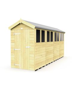 Apex Shed, Tanalised - 4 x 16 ft