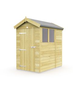 Apex Shed, Tanalised - 4 x 6 ft