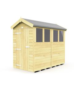 Apex Shed, Tanalised - 4 x 8 ft
