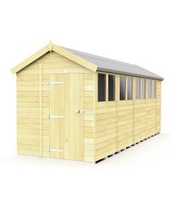 Apex Shed, Tanalised - 6 x 18 ft