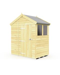 Apex Shed, Tanalised - 6 x 4 ft