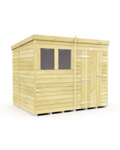 Pent Shed, Tanalised - 6 x 8 ft