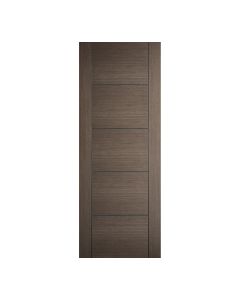 Vancouver Pre-Finished Chocolate Grey Internal Door Fire Door