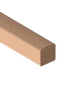 Oak Clarity/Axxys II Wall mounted Handrail - 2400 x 58 x 60mm