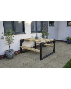 Colour Block Picnic Bench