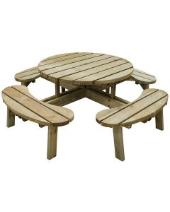 Circular Picnic Table