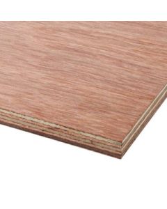 Malaysian Tropical Hardwood Plywood Gold Grade BB/CC EN314-2 Class 3 - PEFC - 2440 x 1220 x 15mm