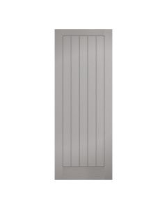 Vertical 5P Pre-Finished Grey Internal Door Fire Door