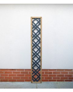 Grey Painted Lattice - 300mm