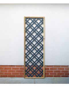Grey Painted Lattice - 600mm