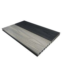 Composite Prime HD Deck Dual Decking - 22.5 x 143mm x 3.6m - Carbon / Antique