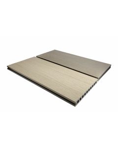 Composite Prime HD Deck Pro Wide Board Decking - 22.5 x 200mm x 3.6m - Champagne/Oyster