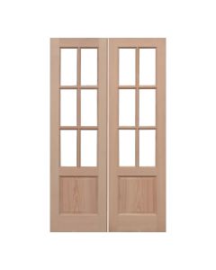 GTP 2P Hemlock External French Doors x 44mm