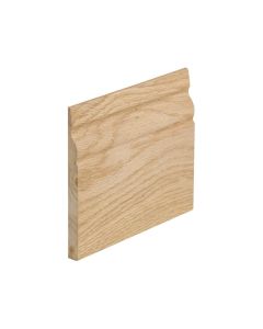 Oak Veneered Ogee Skirting Set – Pre-Finished – 18 x 146mm x 3m (5-Pack)