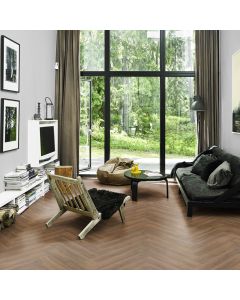 Kahrs Redwood Dryback Herringbone LVT Flooring (2.78m2)