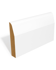 Primed MR MDF Chamfered & Rounded Skirting (SAM22) - 14.5 x 94mm